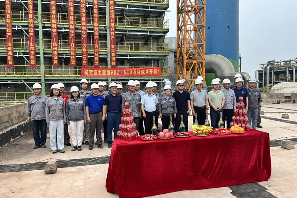 TONEXUS Technology Successfully Commissions Asia Symbol's 7500 TDS/D Recovery Boiler DeNOx Project​​